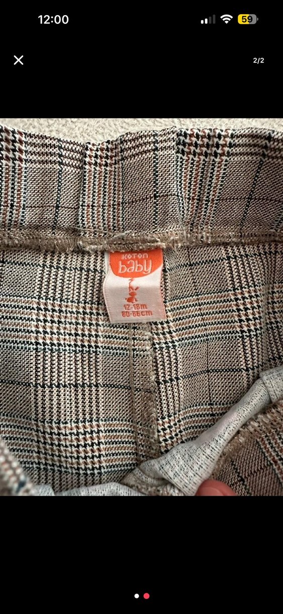 Koton kız bebek şort - Görsel 2