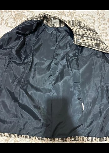 34 Beden gri Renk Koton kadın kaban