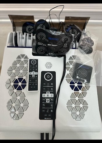 Beyaz Elektronik Masaj Cihazı Uzaktan Kumanda