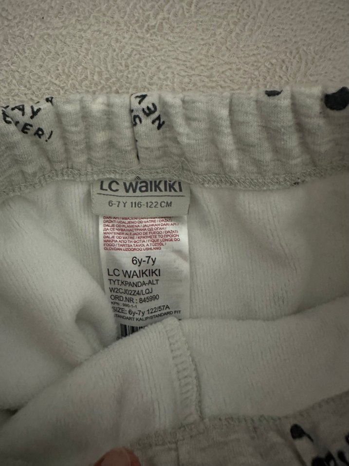 Kız çocuk içi polarlı tayt - Görsel 2