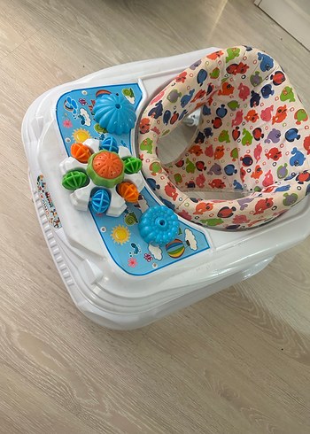 Renkli Desenli Bebek Yürüteci - Görsel 3