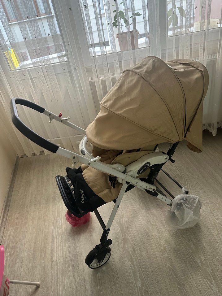 Çift taraflıdır+yağmurluk + sıfır yedek ön arka tekerler+sepeti - Görsel 2