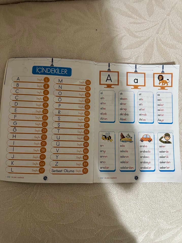 1. Sınıf Hızlı okuma için Okuma kitabı - Görsel 2