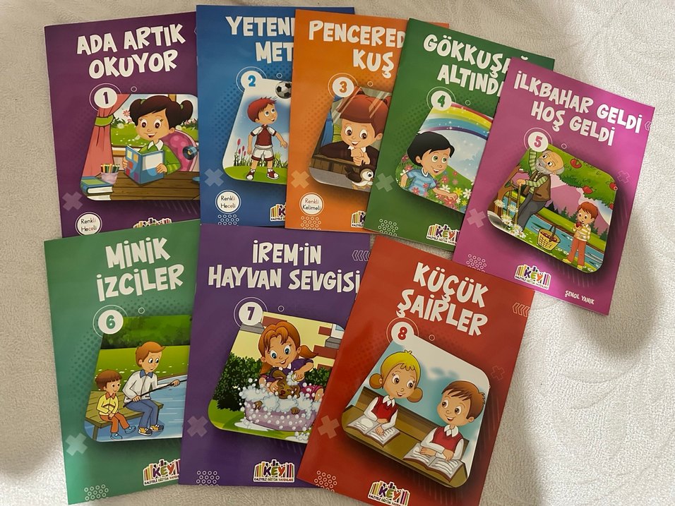 1.sınıf Okuma Anlama Hikaye kitabı 8 adet - Görsel 3