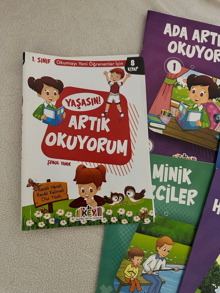 1.sınıf Okuma Anlama Hikaye kitabı 8 adet - Görsel 2
