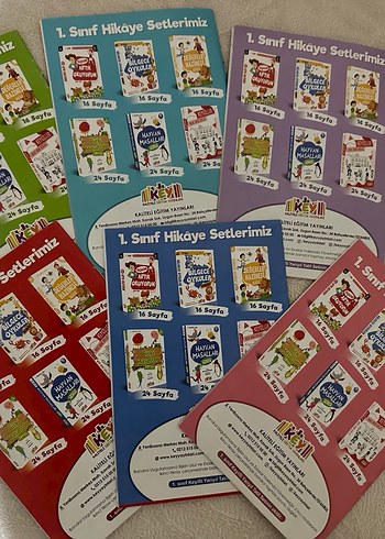 1. Sınıf Okuma Anlama kitapları 6 adet - Görsel 8
