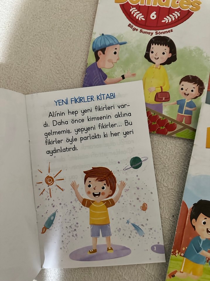 1. Sınıf Okuma Anlama kitapları 6 adet - Görsel 4