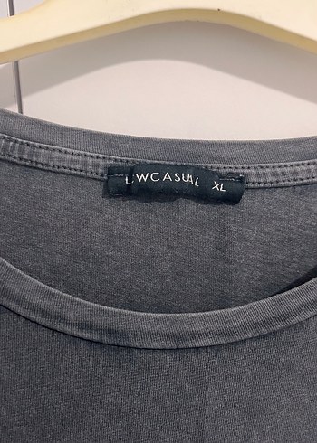 LC Waikiki Bohem Gri Baskılı Kadın Tişört