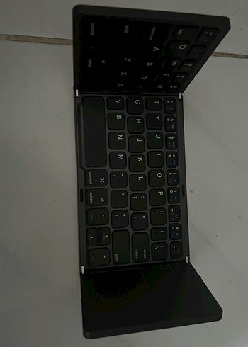 XK01 Katlanabilir mini Bluetooth Siyah Klavye - Görsel 3