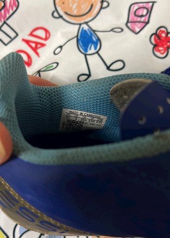 35 Beden mavi Renk Erkek çocuk halı saha ayakkabısı adidas