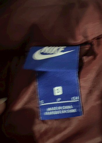 s Beden bordo Renk Bordo Nike Kadın Spor Kış Montu