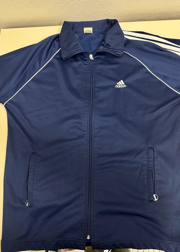 Erkek Lacivert Fermuarlı Spor Ceket