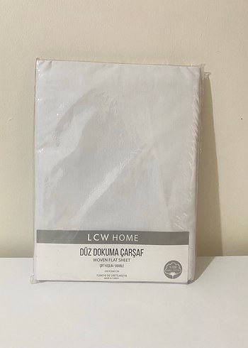 LCW HOME Beyaz Baskılı Çarşaf