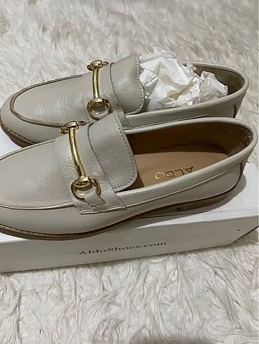 Aldo Deri beyaz loafer
