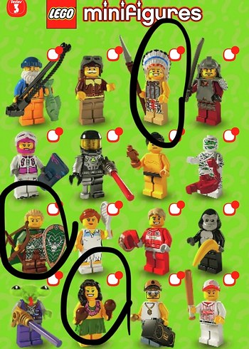 LEGO Mini Figürler - Görsel 2