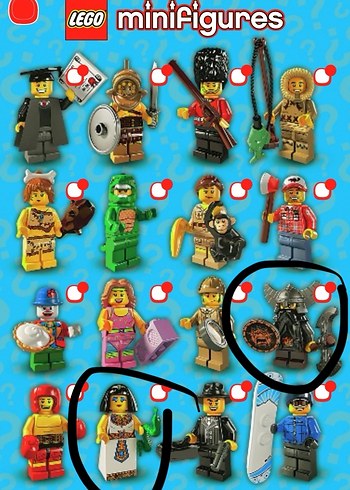 LEGO Mini Figürler - Görsel 4
