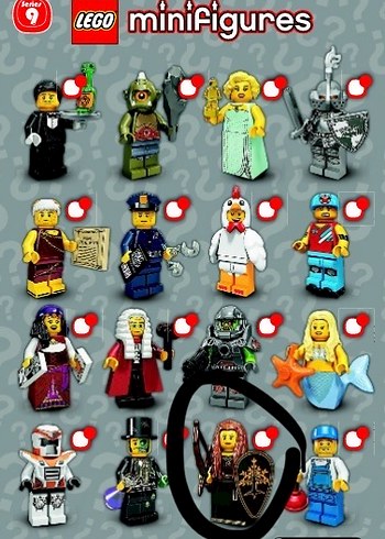 LEGO Mini Figürler - Görsel 6