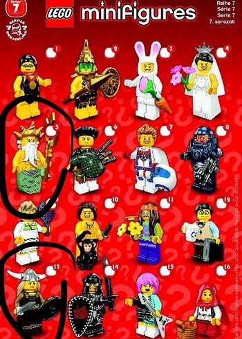 LEGO Mini Figürler - Görsel 5