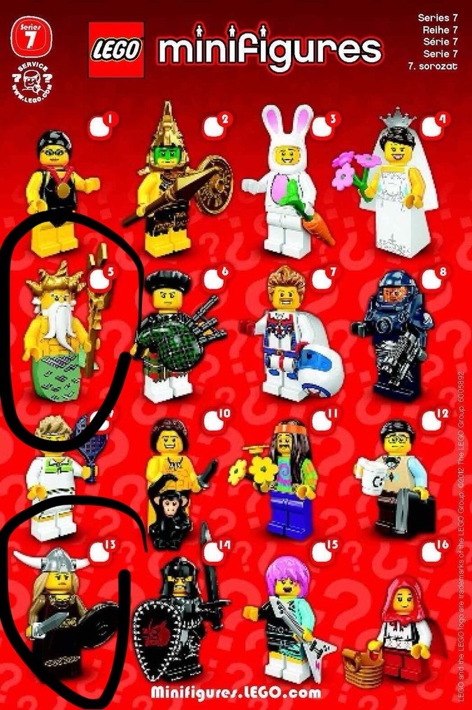 LEGO Mini Figürler - Görsel 5