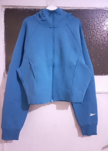 Reebok Mavi 2xs Bel Ustu Kapusonlu