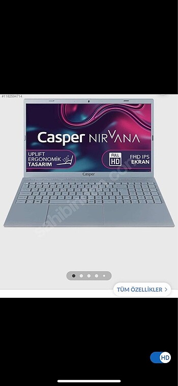Casper Nirvana Laptop