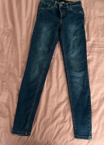 Lcw Kadın Mavi Yüksek Bel Slim Denim Jean (w24/34)