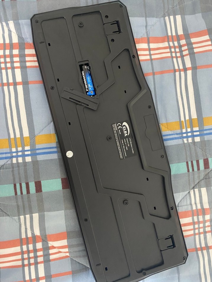 Siyah Kablosuz Q Klavye - Görsel 3