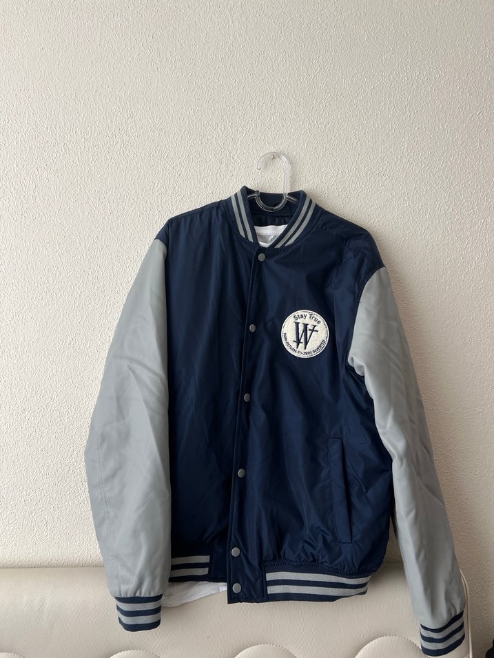 Gri Kollu Erkek  Spor Ceket - Görsel 2