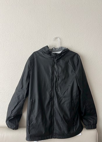 Siyah Erkek Rüzgarlık - Görsel 3