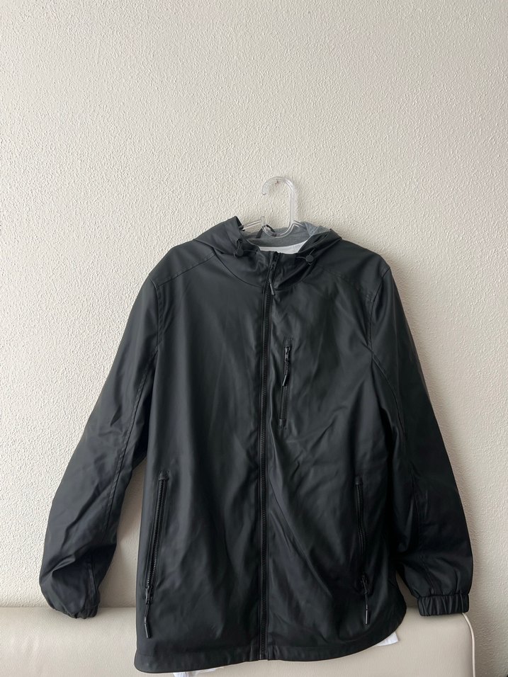 Siyah Erkek Rüzgarlık - Görsel 3