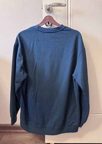 Erkek Lacivert Keten Sweatshirt - Görsel 3