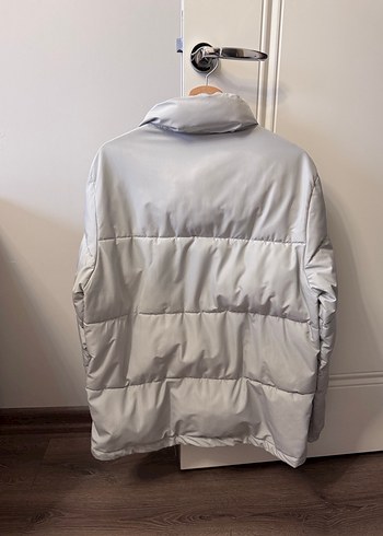 Gri Fermuarlı erkek Kışlık Ceket - Görsel 3