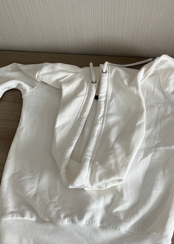 m Beden beyaz Renk Beyaz Kapüşonlu Louis Vuitton Sweatshirt