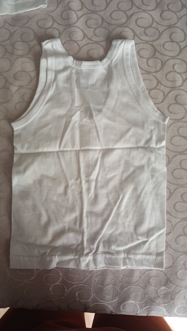 Beyaz Çocuk Atlet - Görsel 2