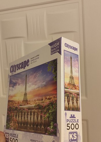 500 Parça Şehir Manzarası Puzzle - Günbatımı - Görsel 2