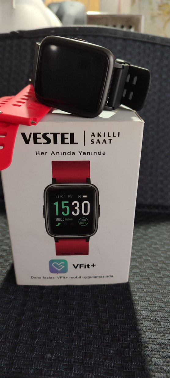 Vestel VFit+ Kırmızı Akıllı Saat - Görsel 3