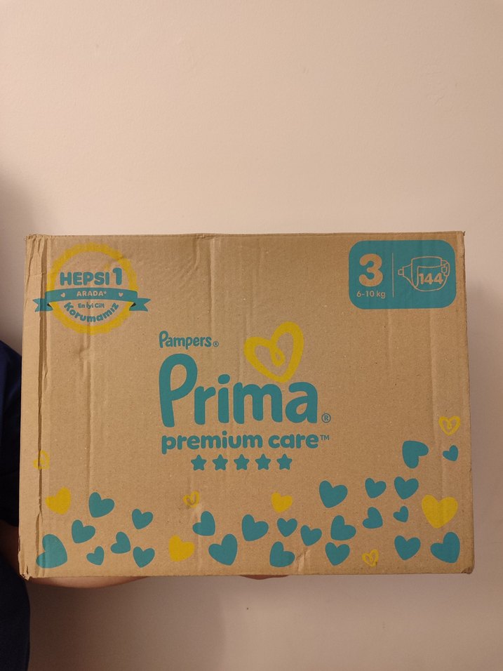 Prima Premium Care Bebek Bezi No:3, 144 Adet kapalı paket - Görsel 5