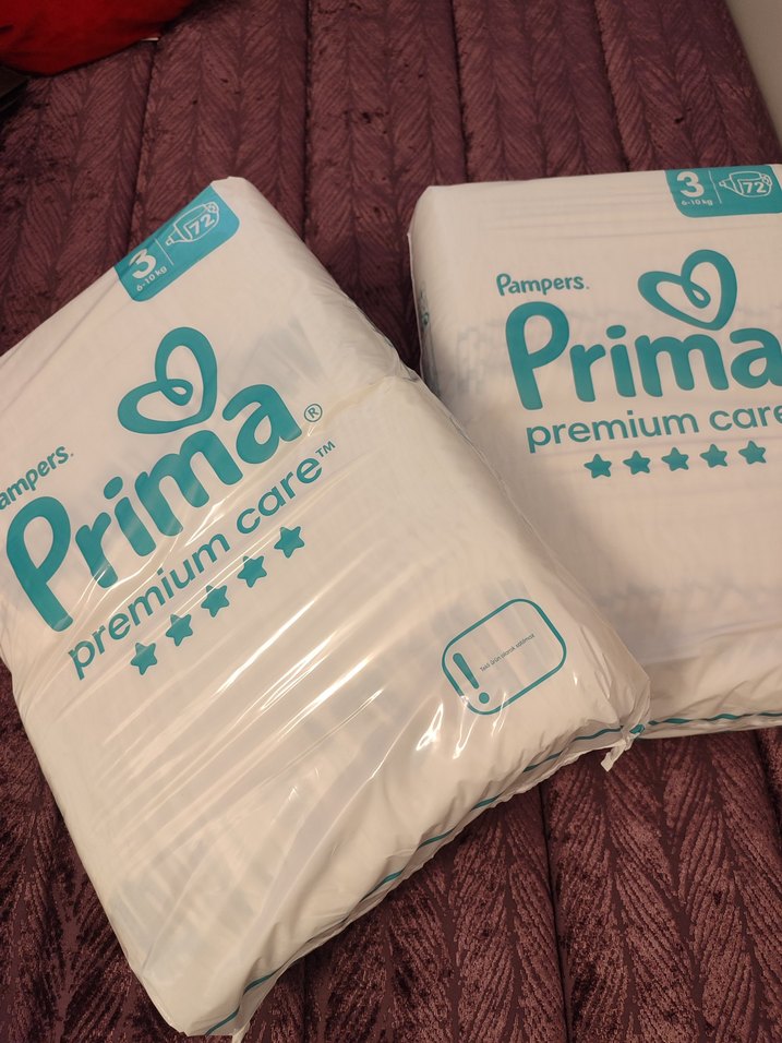 Prima Premium Care Bebek Bezi No:3, 144 Adet kapalı paket - Görsel 2
