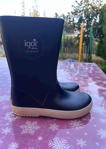 Lacivert Erkek Çocuk Kauçuk bot