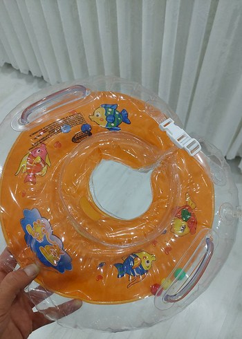 Turuncu Bebek Boyun Simidi - Görsel 2