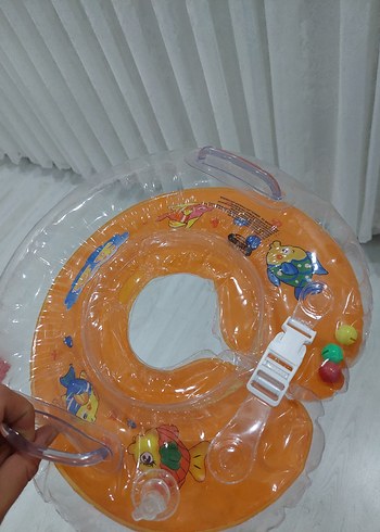 Turuncu Bebek Boyun Simidi - Görsel 3