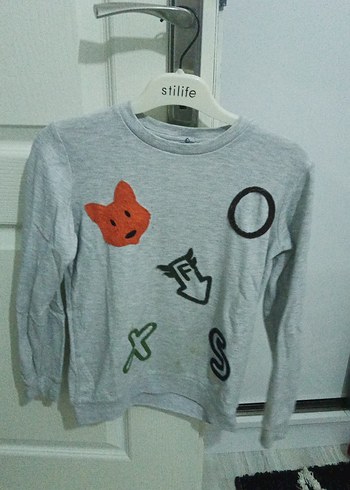 Gri Erkek Çocuk Street Wear Eşofman Takımı - Görsel 2