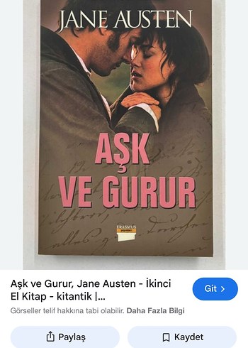 Aşk ve Gurur - Jane Austen