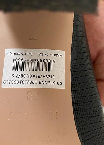 Nine West Kadın Siyah Yılan Desenli Blok Topuklu Stiletto