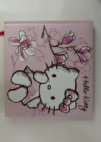 Pastel Pembe Hello Kitty Defter
