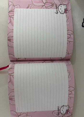  Beden Pastel Pembe Hello Kitty Defter