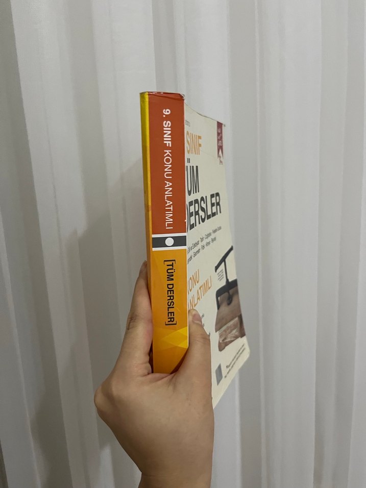 9. Sınıf Tüm Dersler Konu Anlatımlı Kitap az kullanılmış - Görsel 2