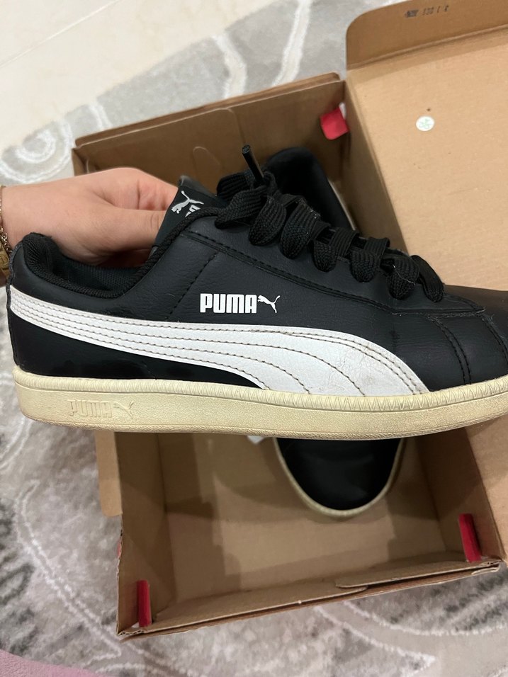 Siyah Puma Kadın Spor Ayakkabı - Görsel 2