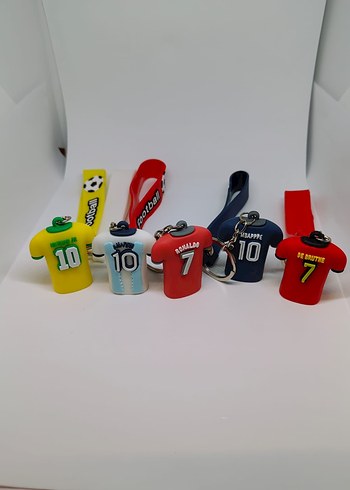 Renkli Futbol Forması Anahtarlık