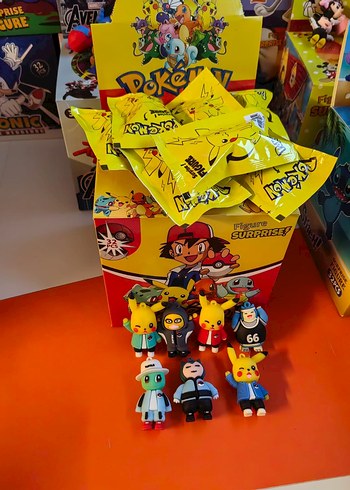  Beden Sürpriz Pokémon Figürleri